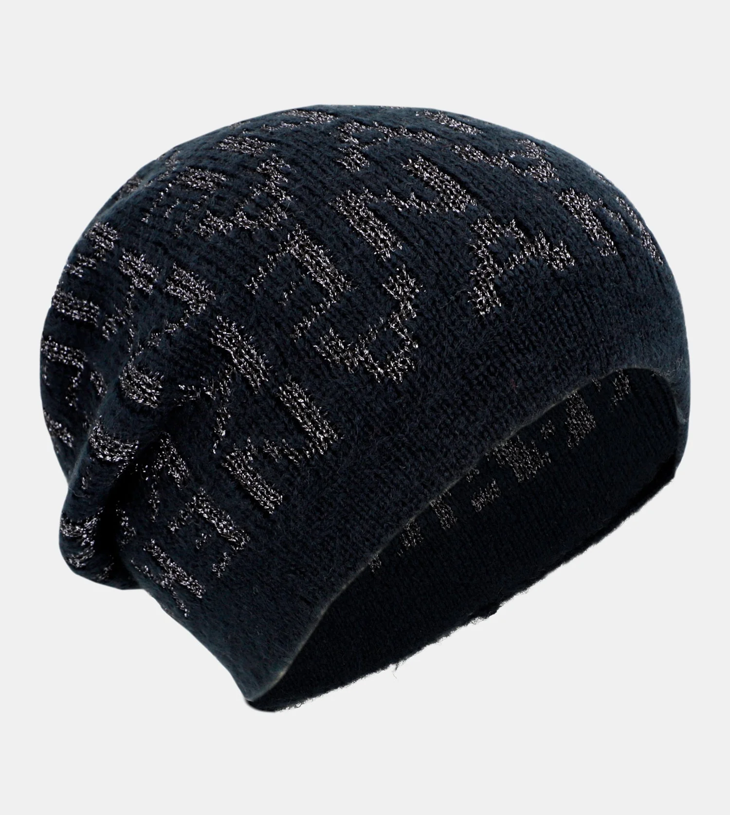 Gorro punto azul marino Contemporary - Image 4