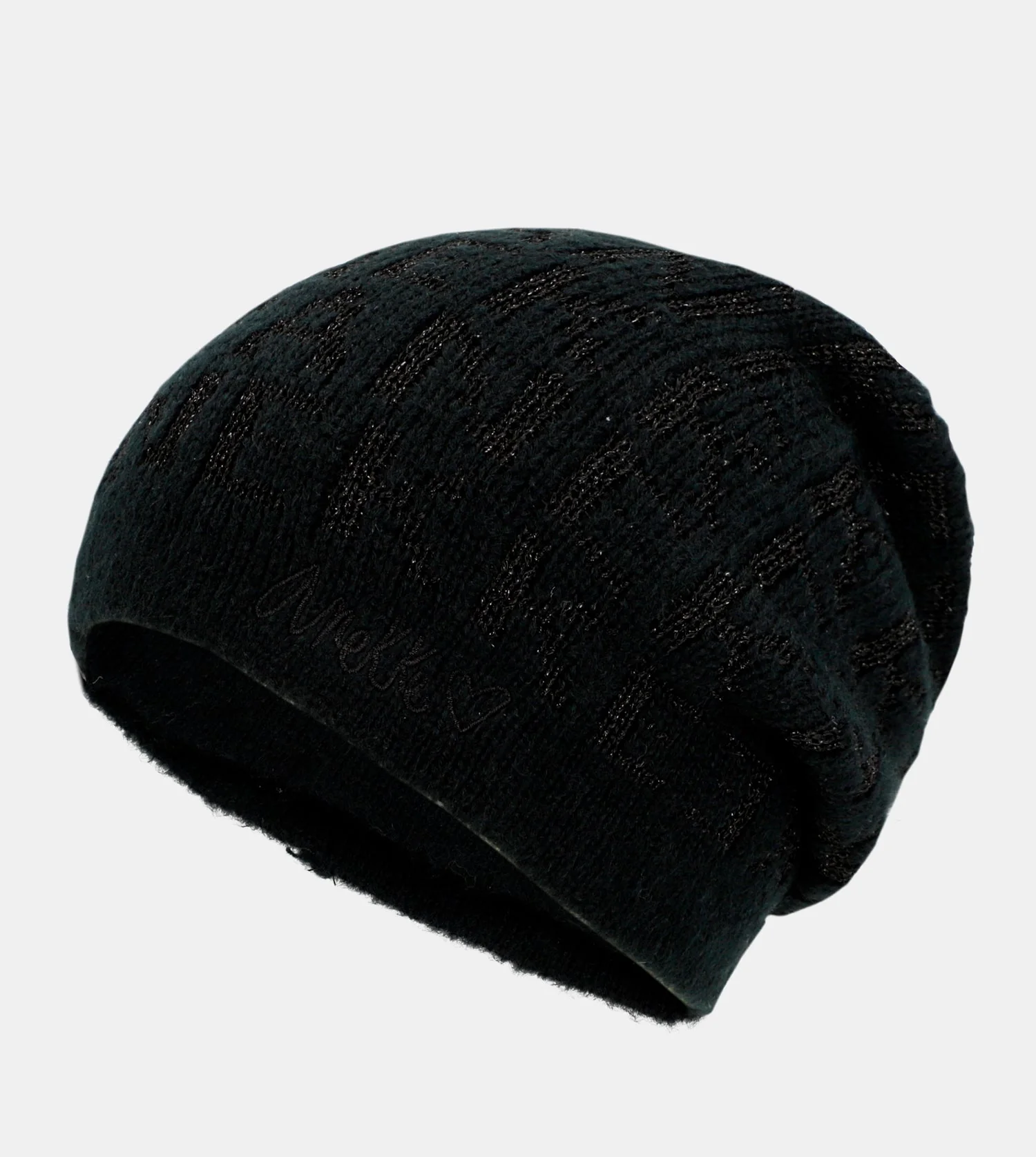 Gorro punto negro Contemporary - Image 2