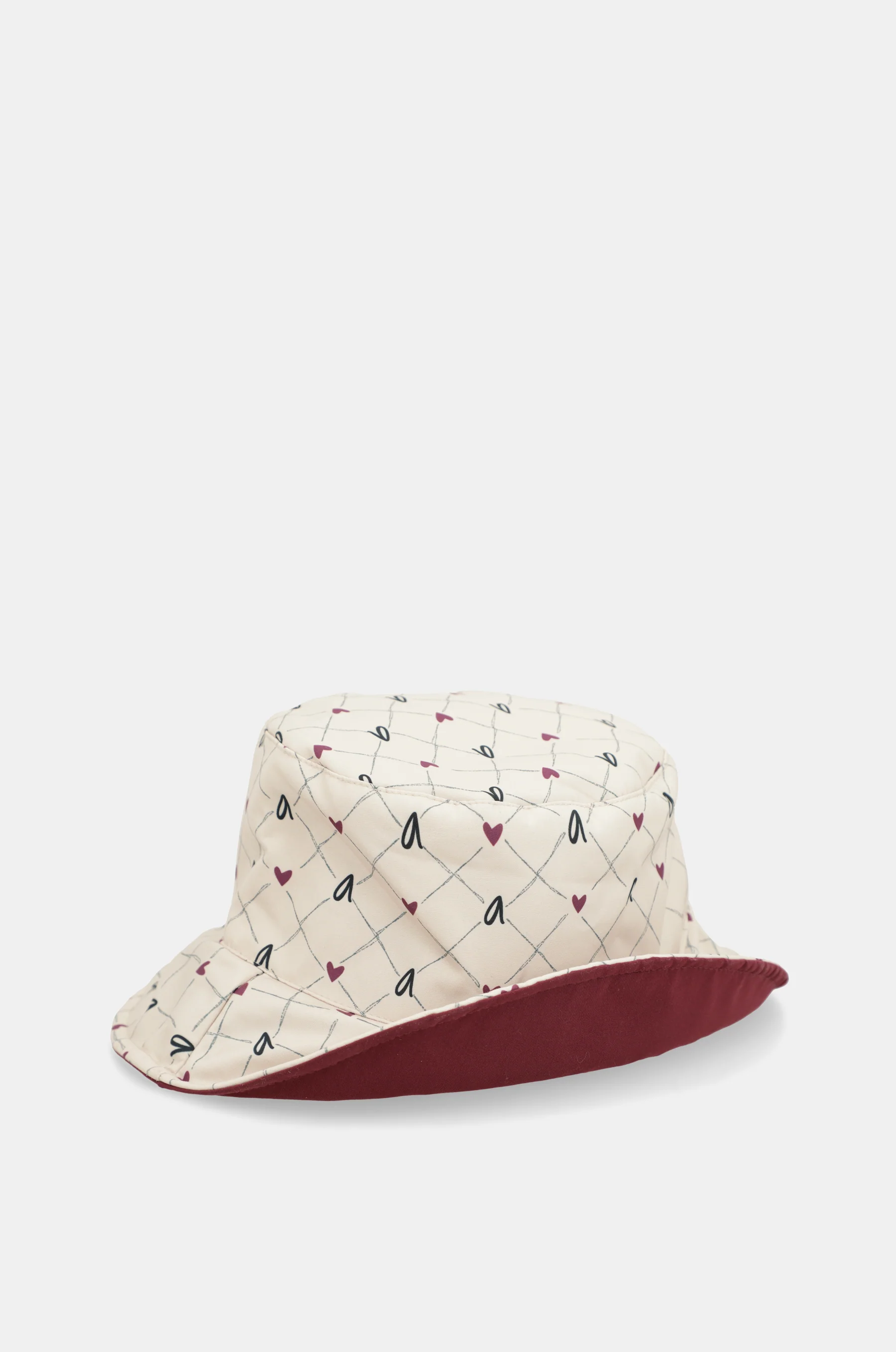 Gorro pescador reversible burdeos - Image 8