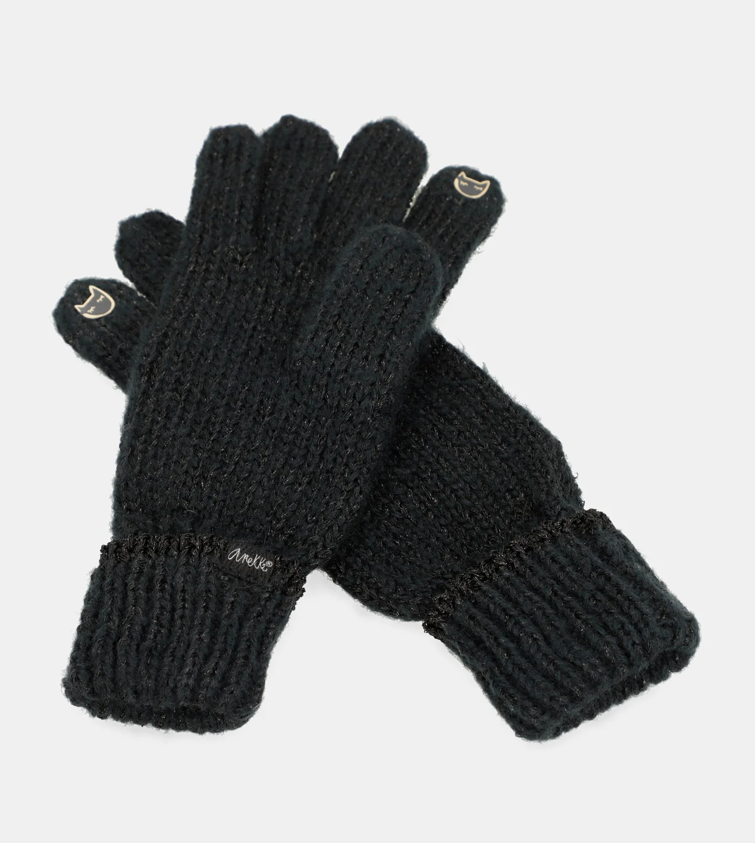Guantes logomanía negro - Image 4