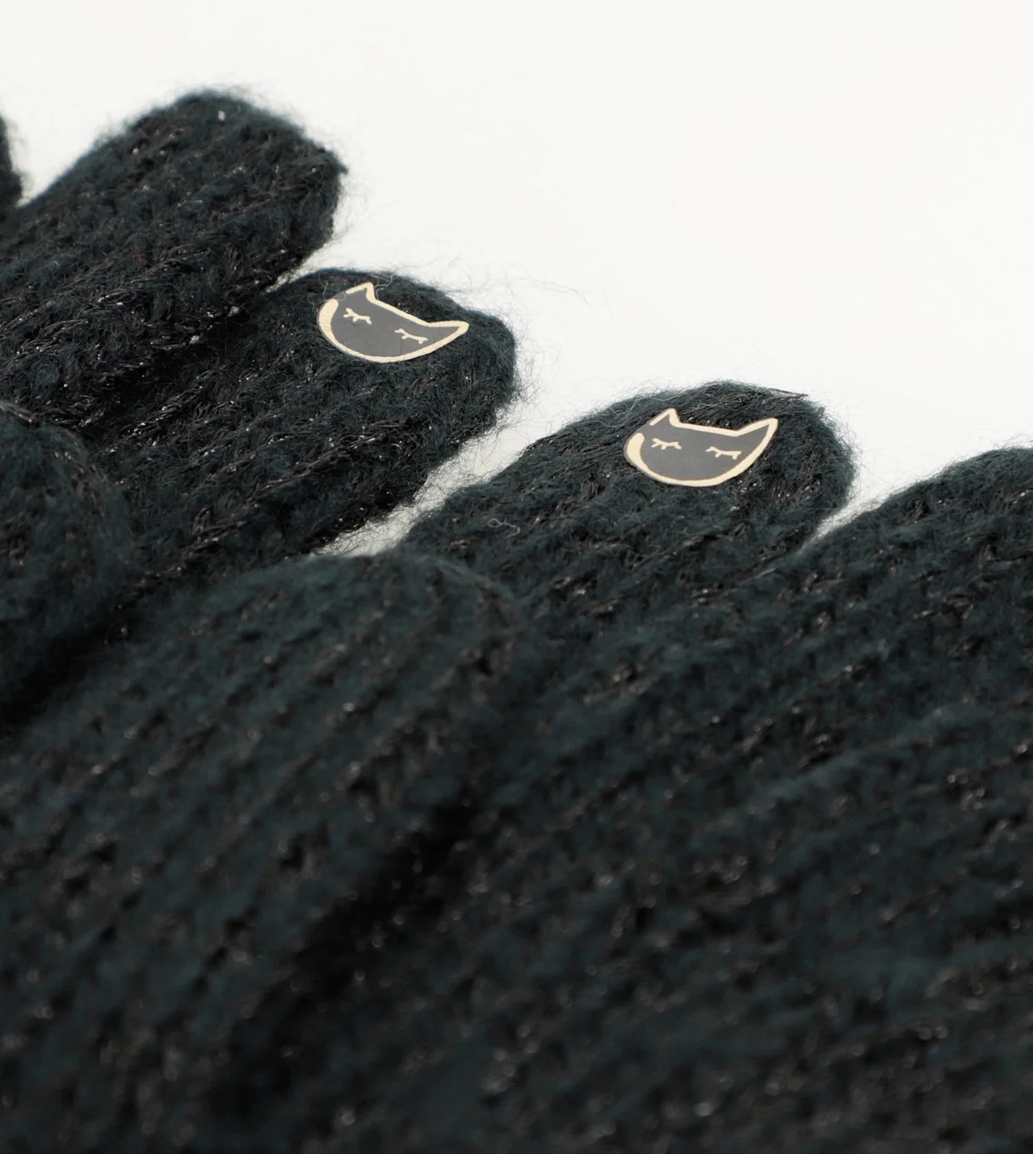 Guantes logomanía negro - Image 5