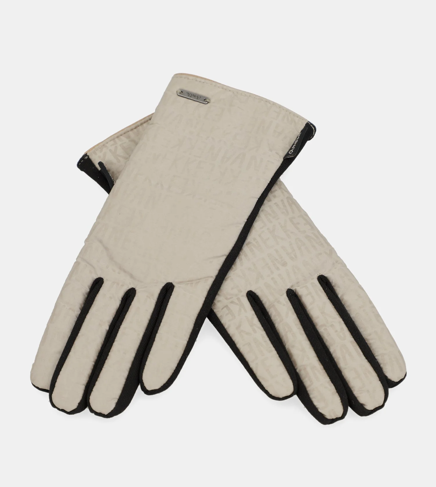 Guantes negros y beige Contemporary - Image 3