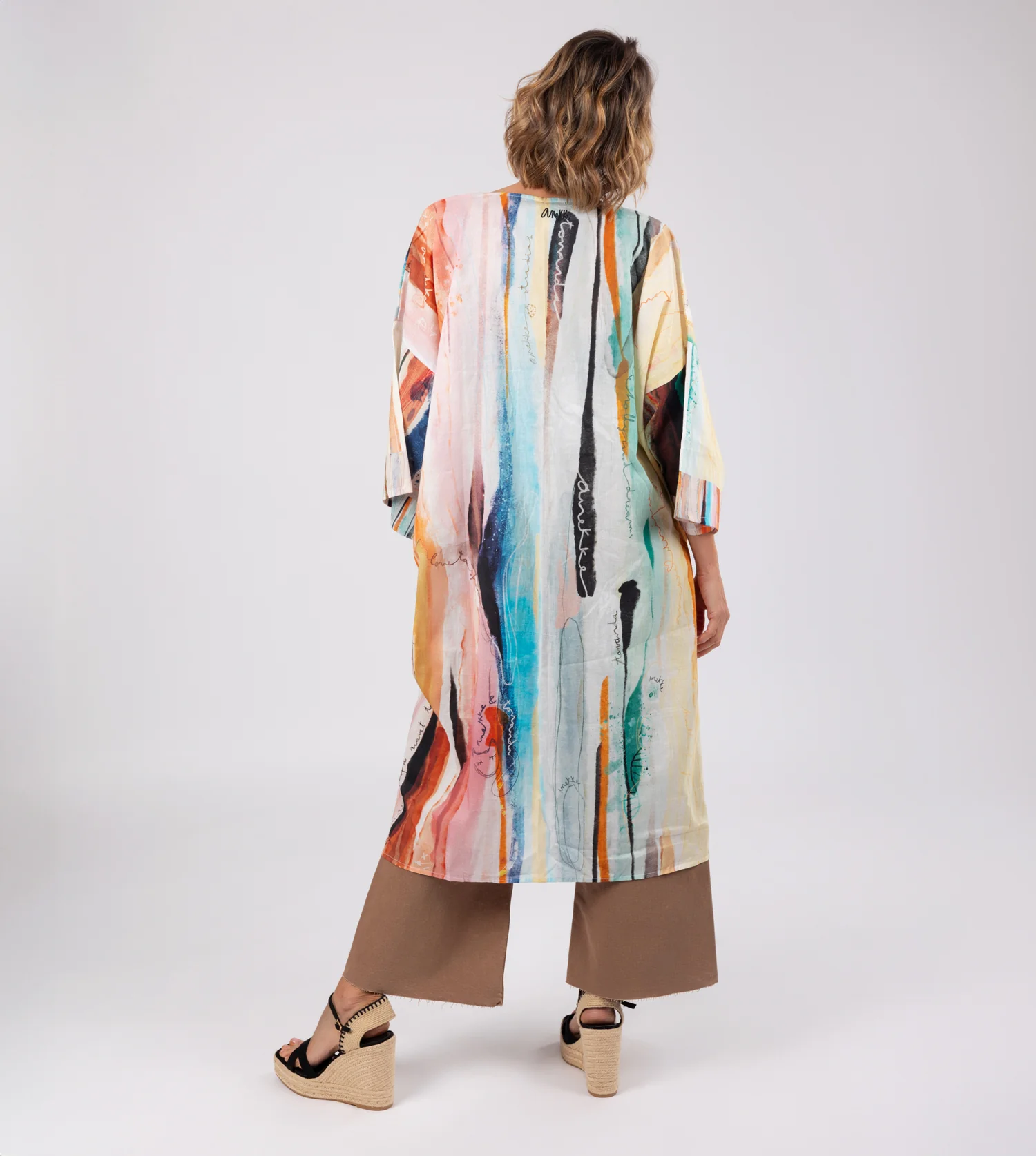 Kimono largo estampado Studio - Image 6