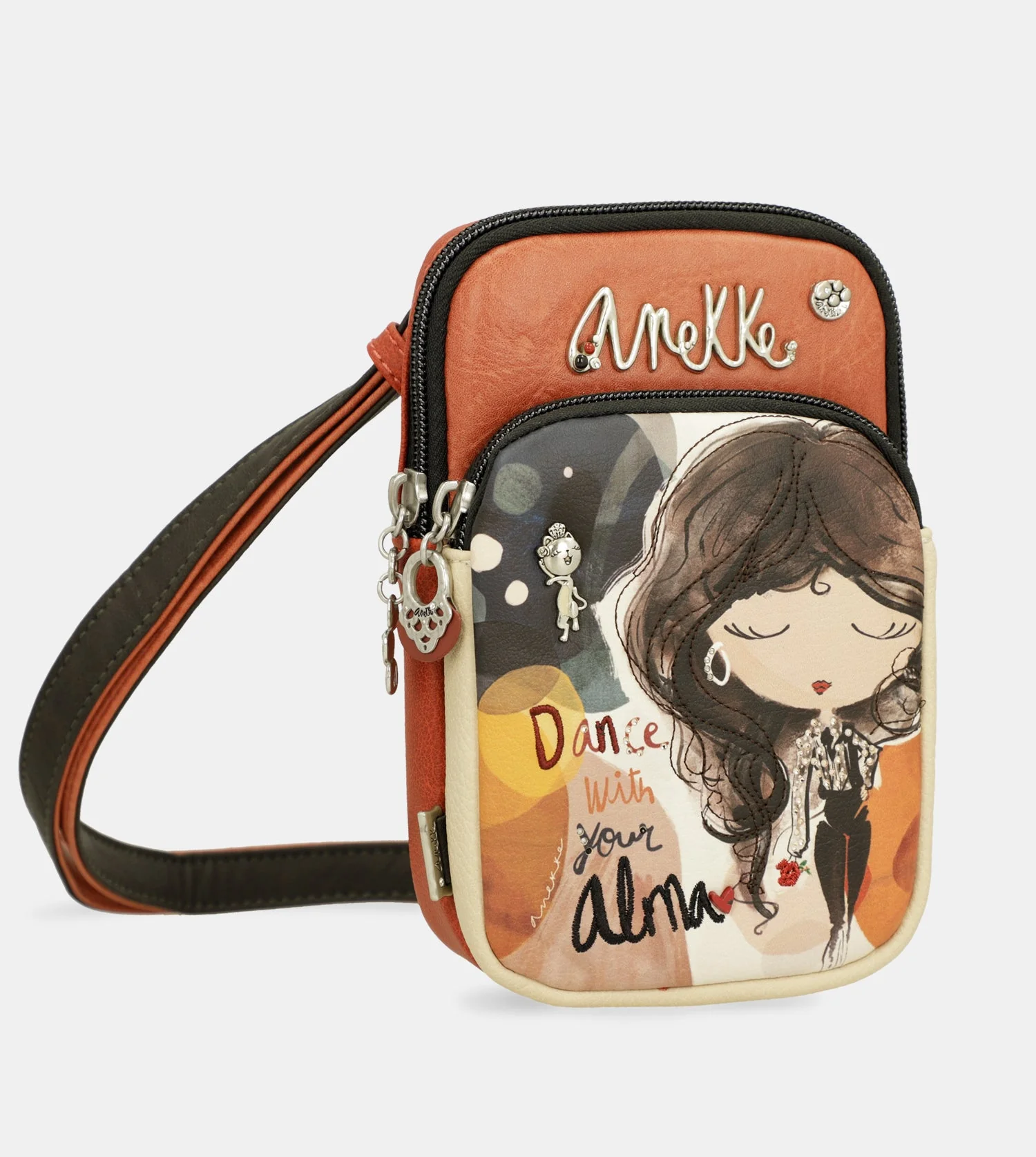 Mini bandolera con bolsillo Alma - Image 3