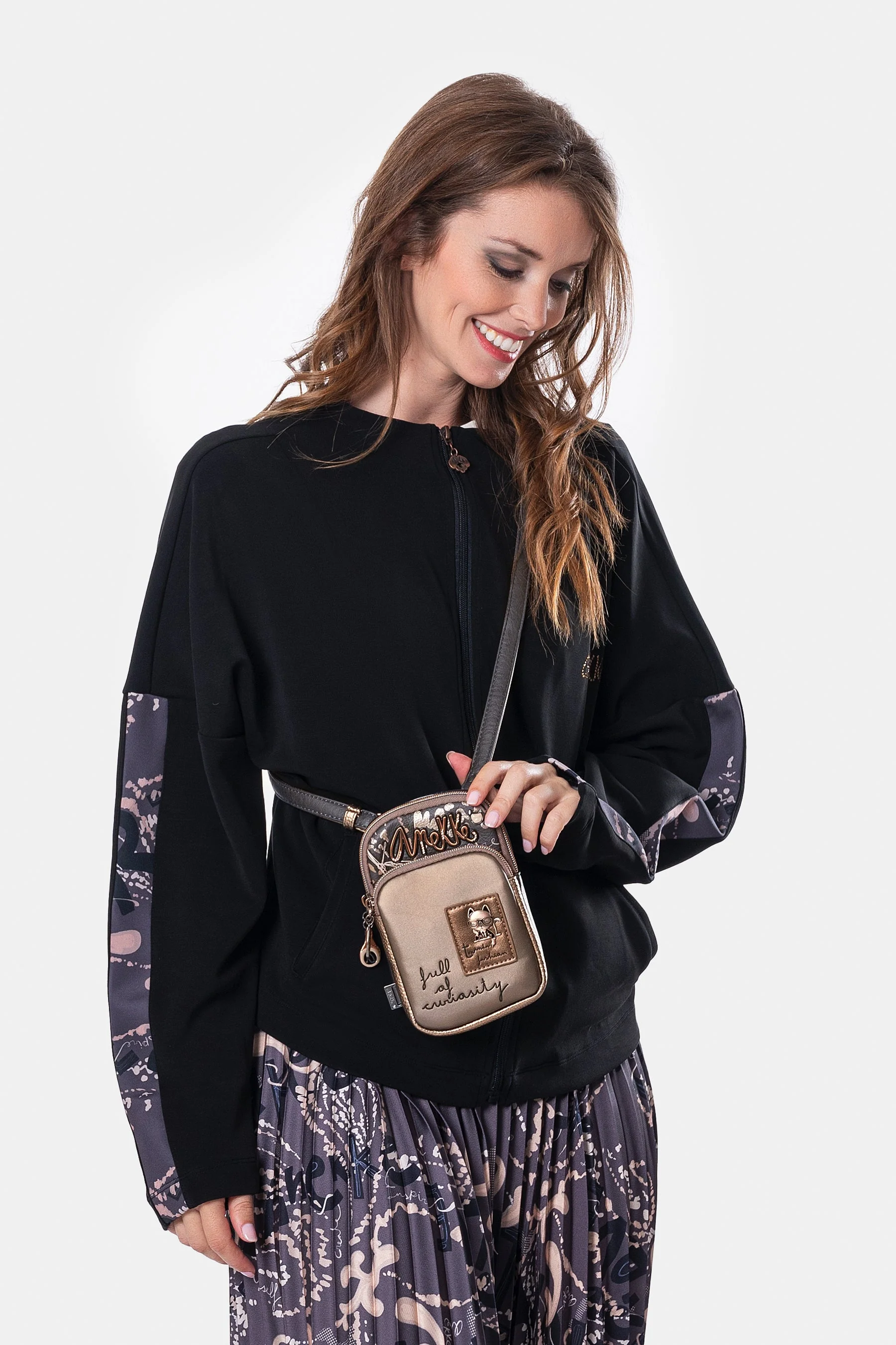Mini bandolera con bolsillo Intentions - Image 2