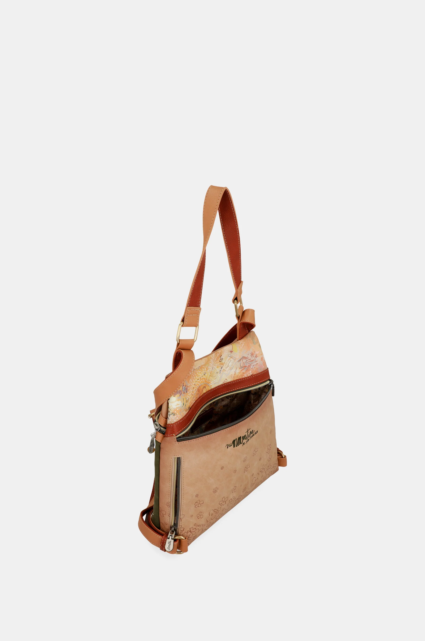 Mochila antirrobo Peace & Love Camel - Image 5