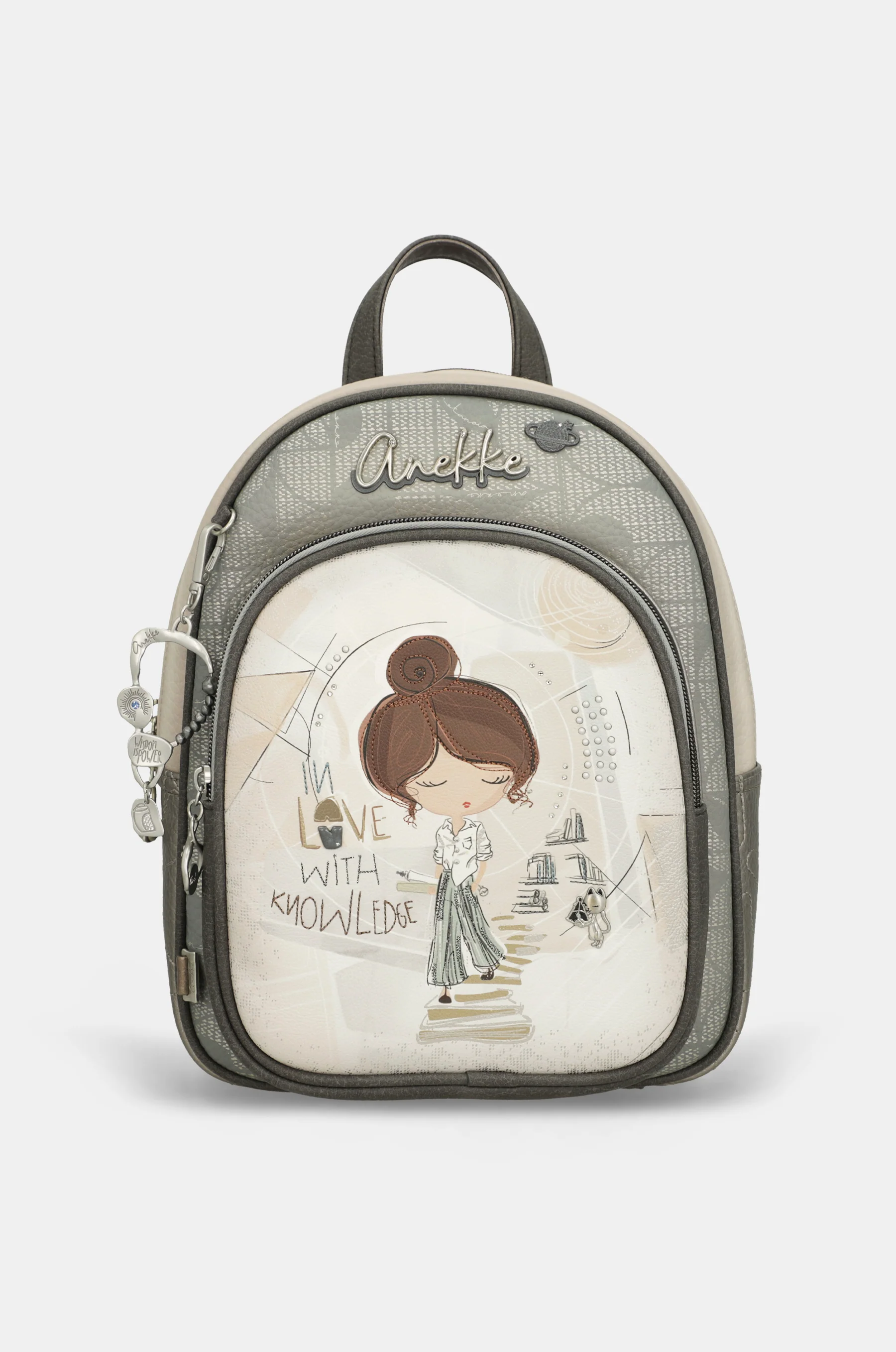 Mochila con bolsillo frontal Sophia