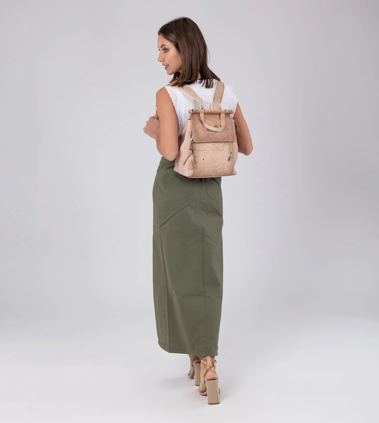 Mochila con solapa Nude Studio - Image 2
