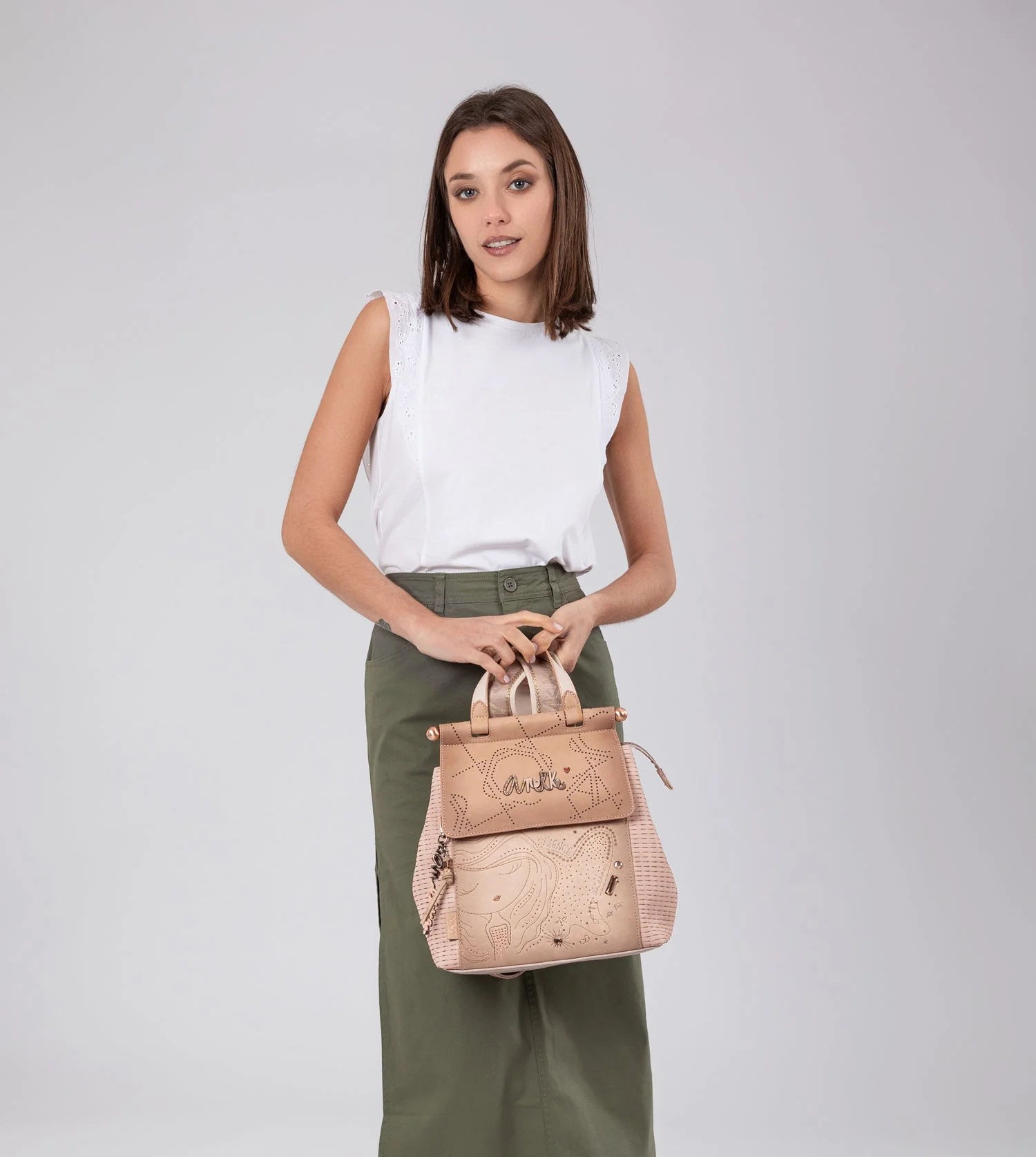 Mochila con solapa Nude Studio - Image 6