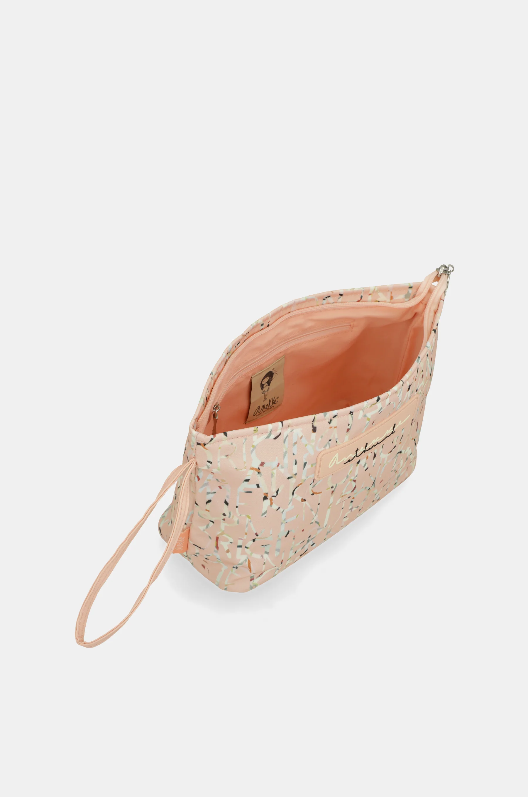 Neceser de playa grande estampado rosa - Image 10