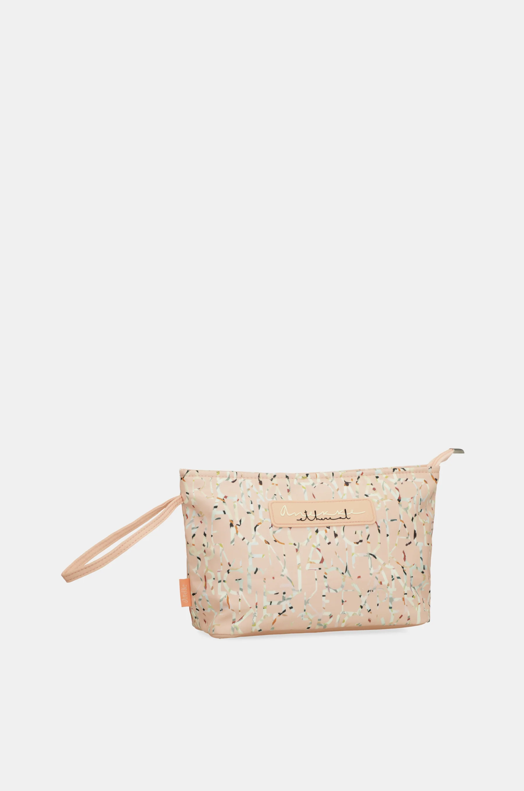 Neceser de playa grande estampado rosa - Image 3