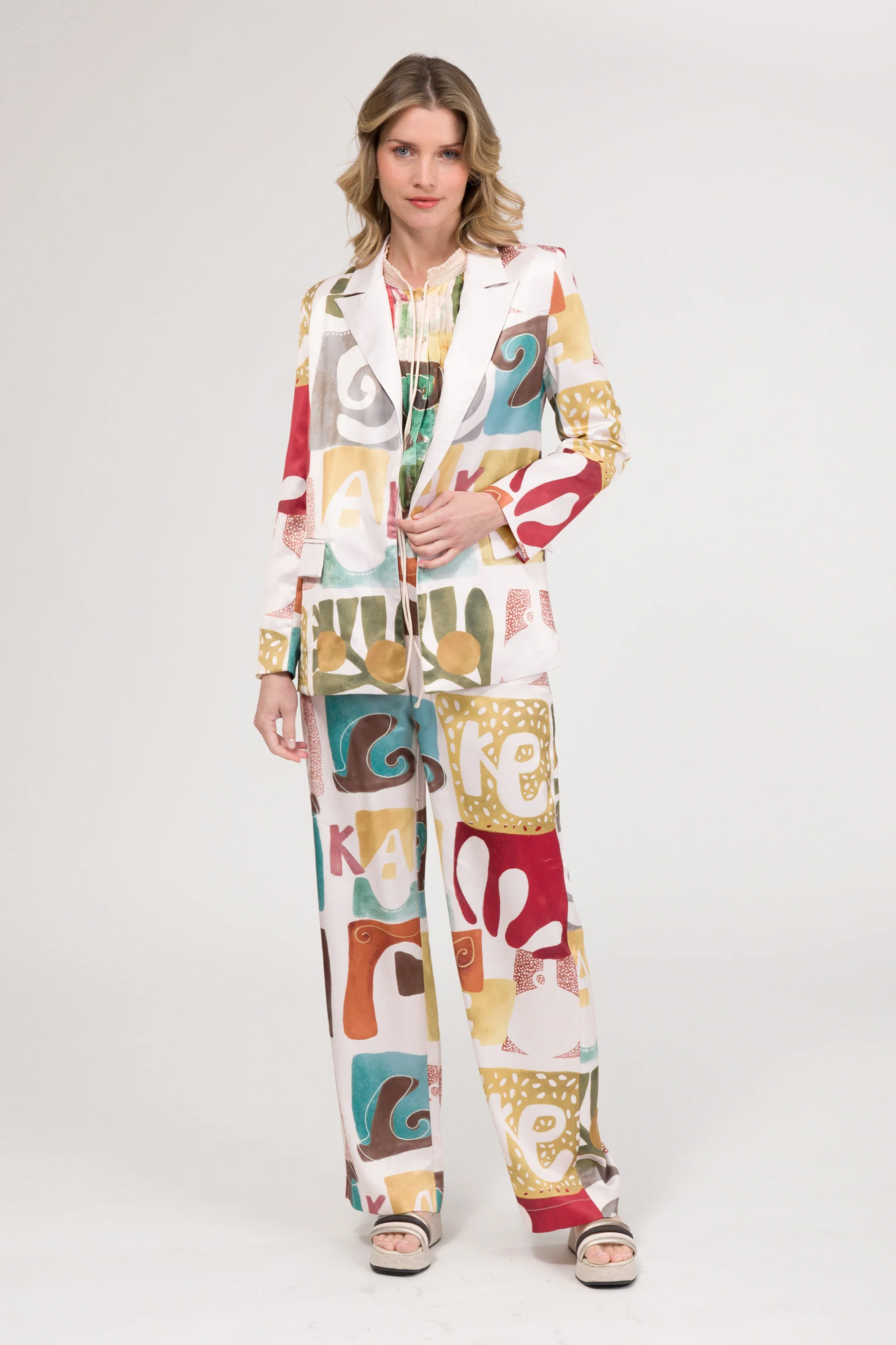 Pantalón estampado Amphora - Image 2