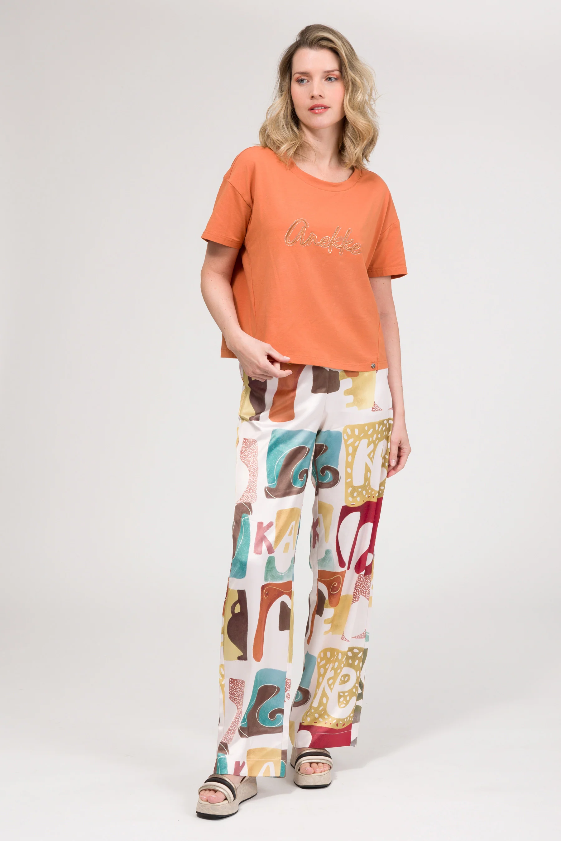 Pantalón estampado Amphora - Image 3