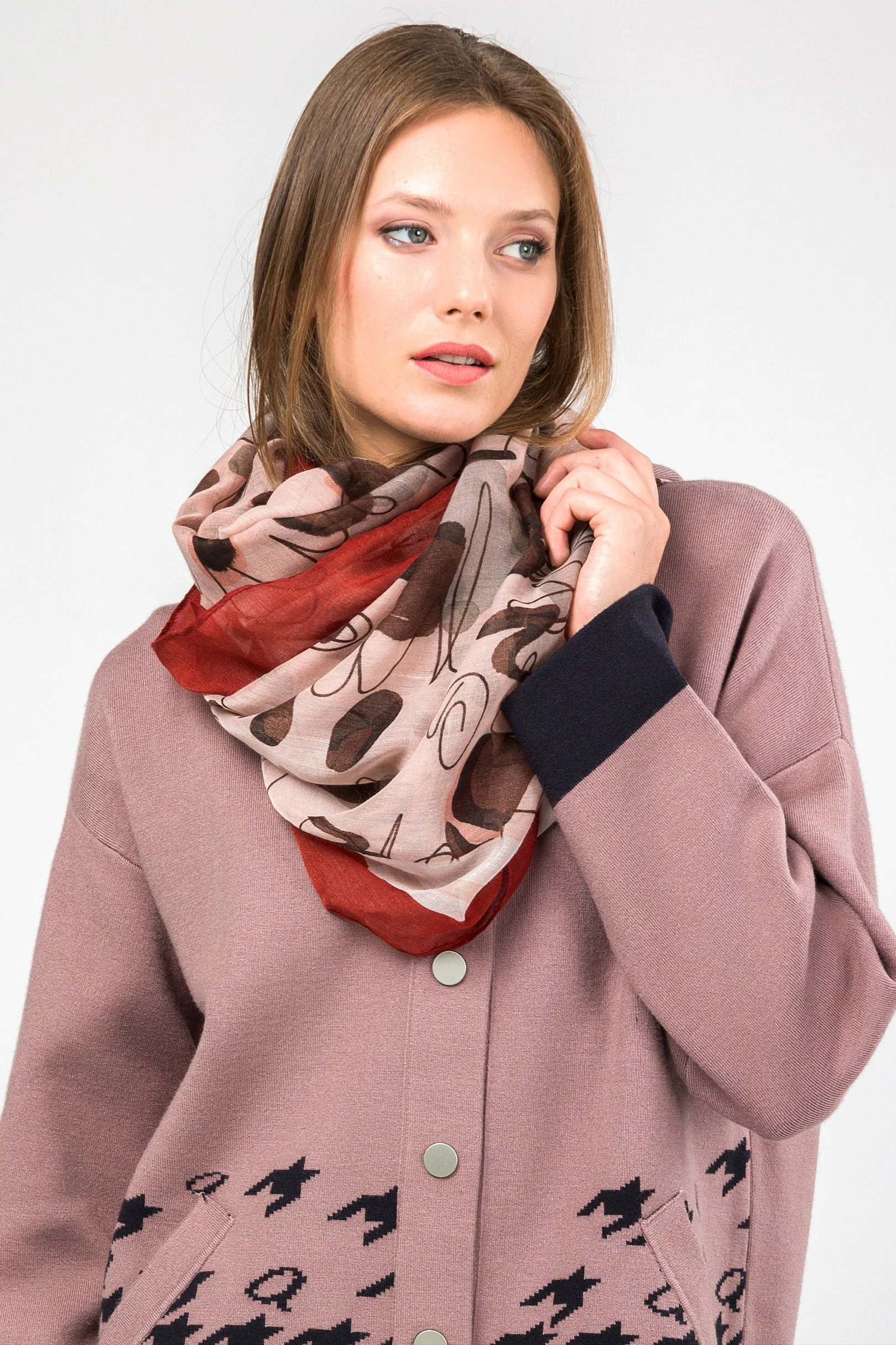 Pañuelo estampado Mademoiselle - Image 2