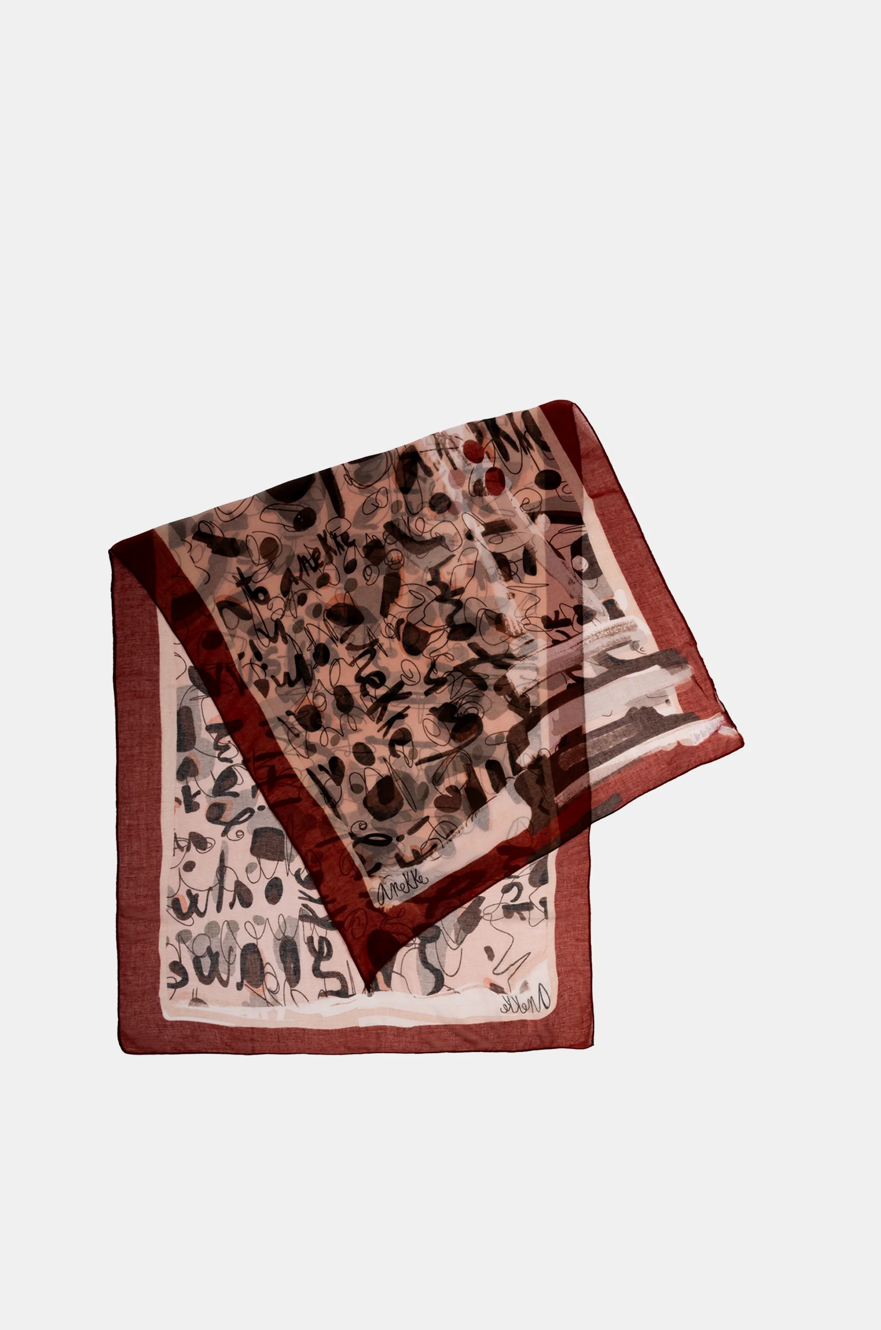 Pañuelo estampado Mademoiselle - Image 3