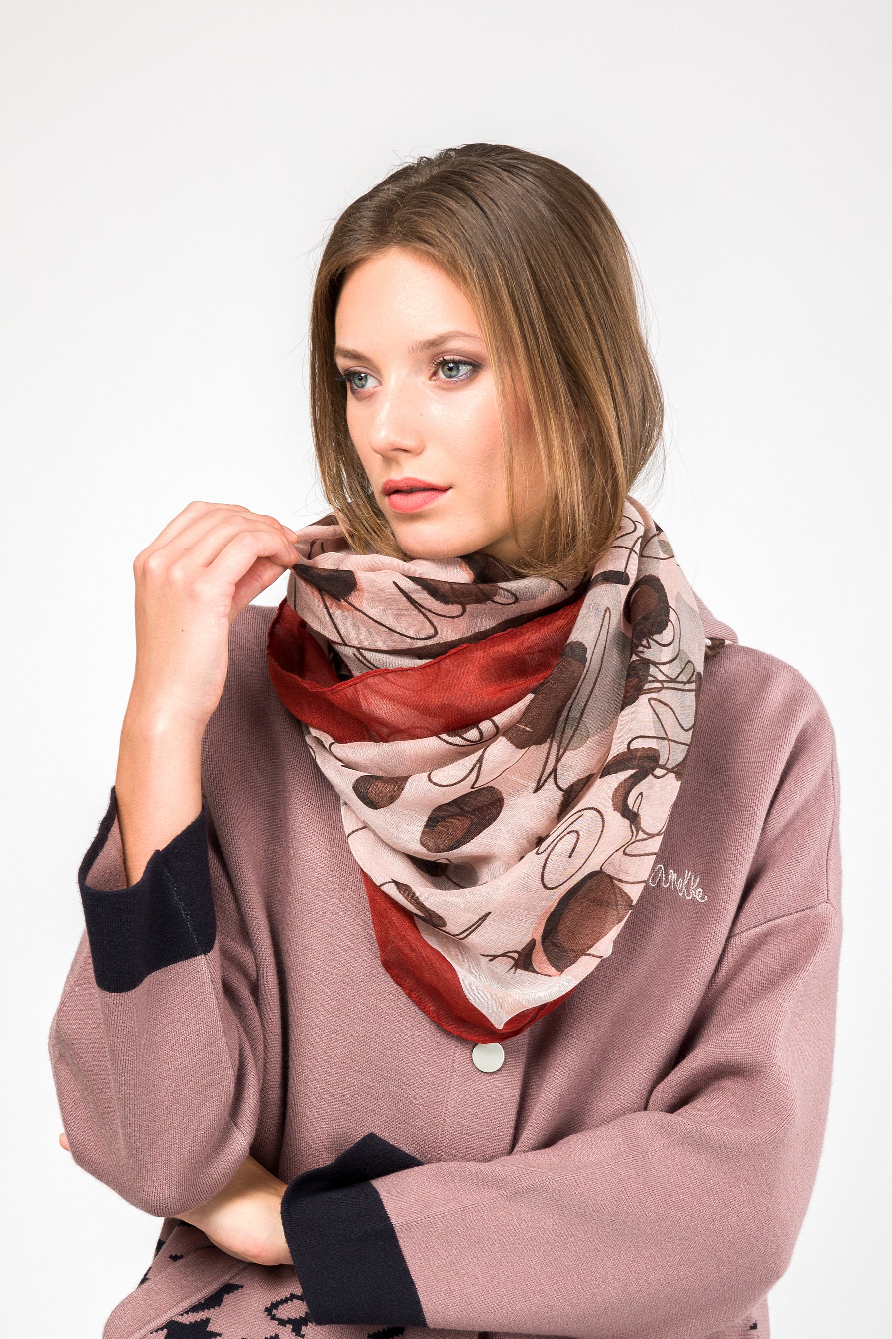 Pañuelo estampado Mademoiselle - Image 4