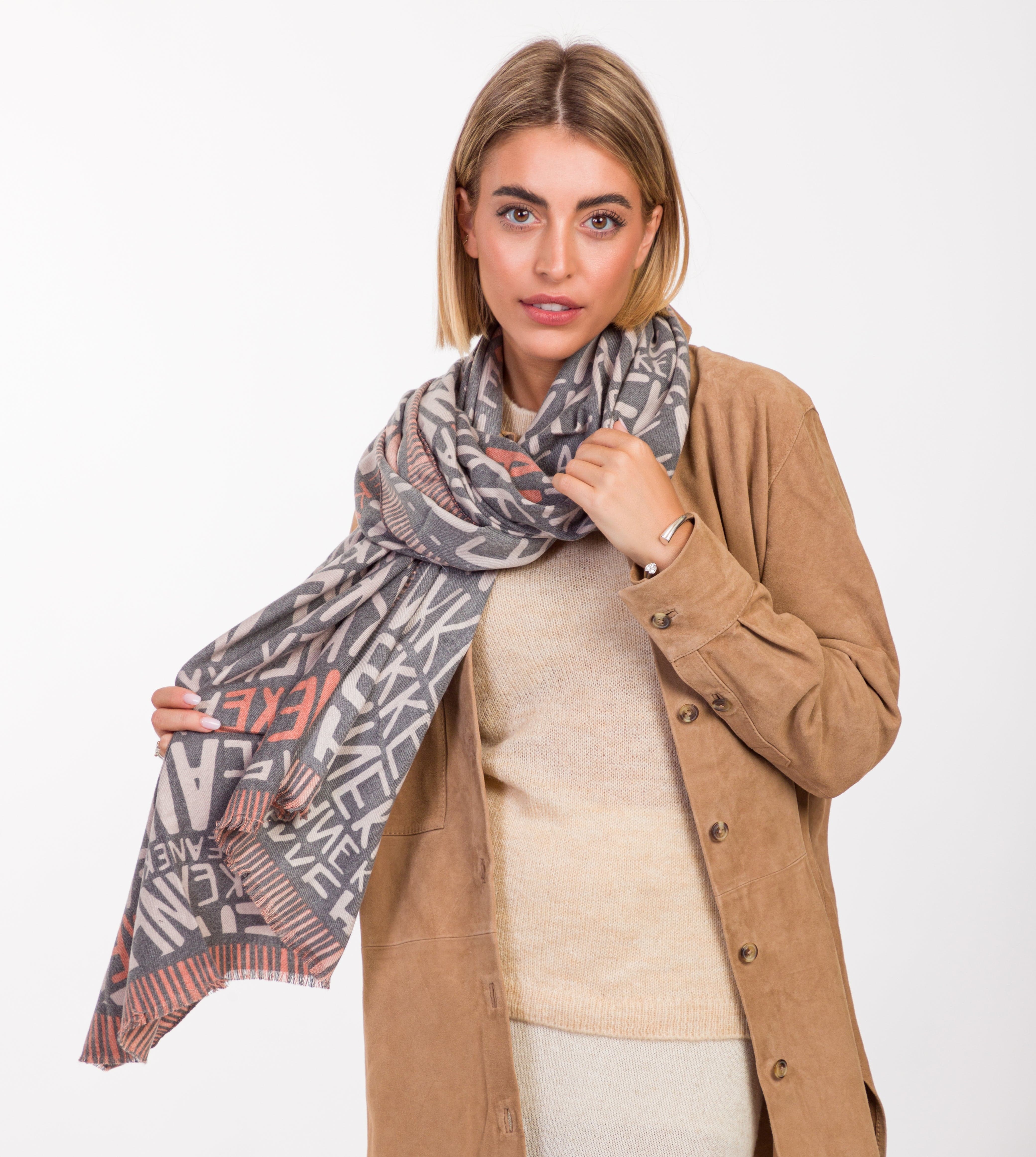 Pashmina logo marrón - Image 2