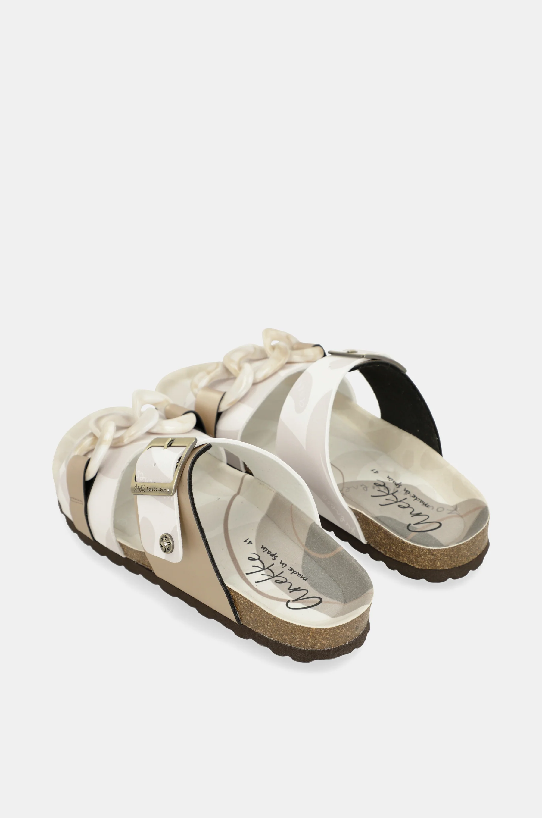 Sandalias bio beige Gaia - Image 5