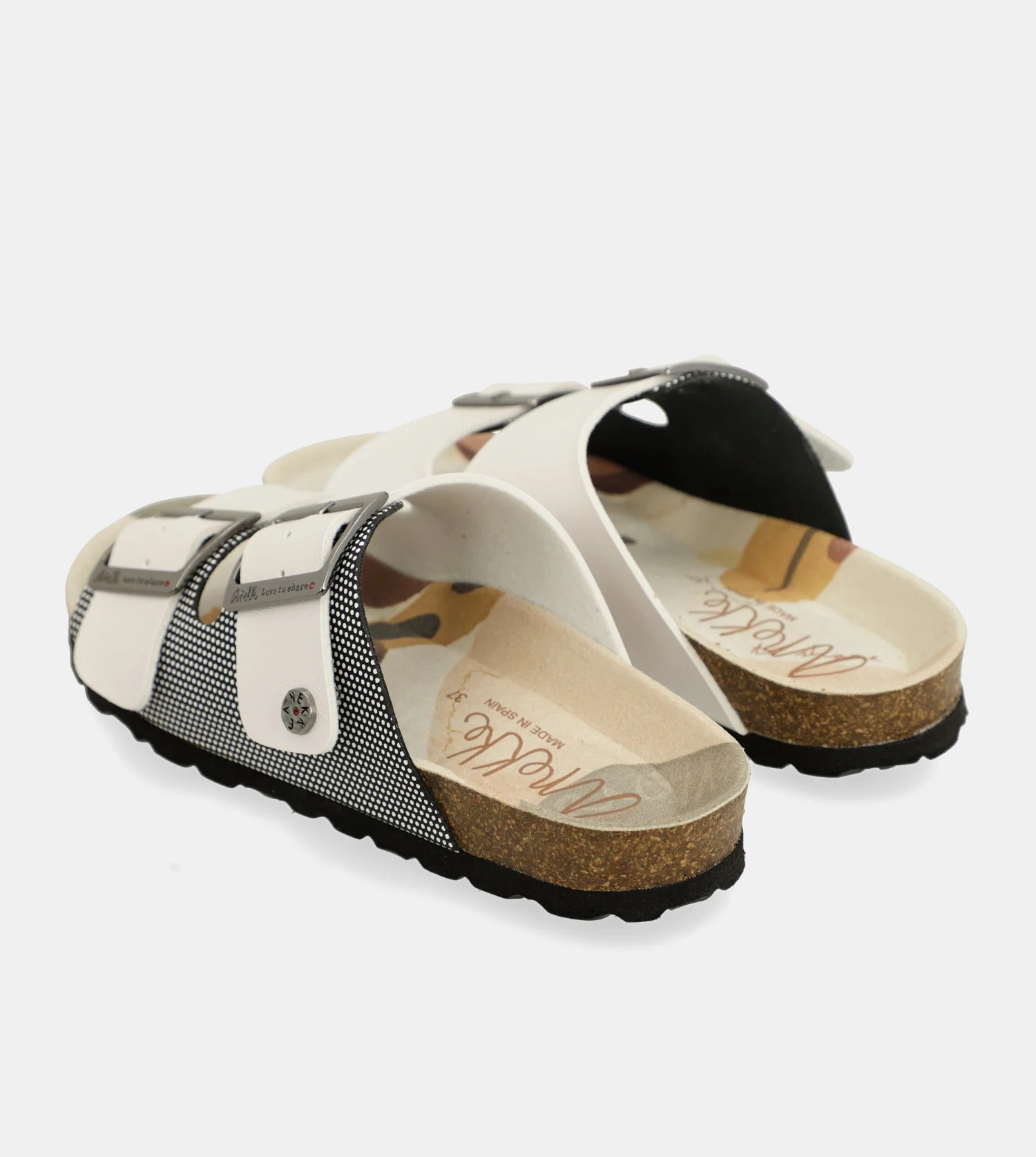 Sandalias bio blancas Lunares - Image 8