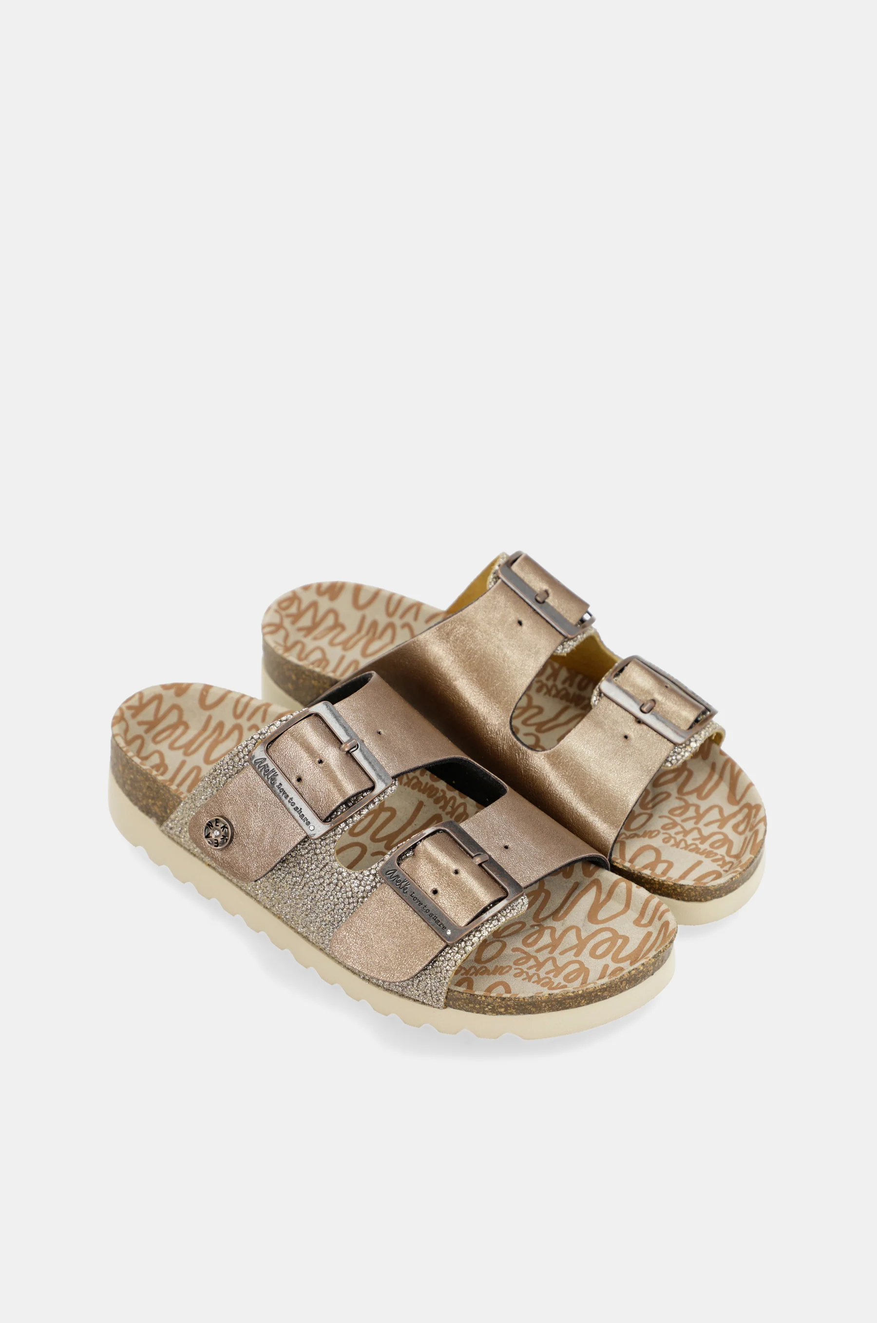 Sandalias bio de mujer bronce - Image 3