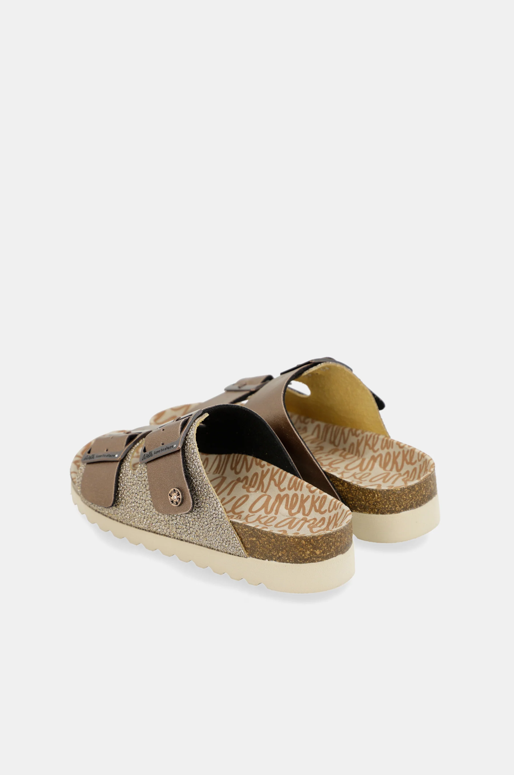 Sandalias bio de mujer bronce - Image 4