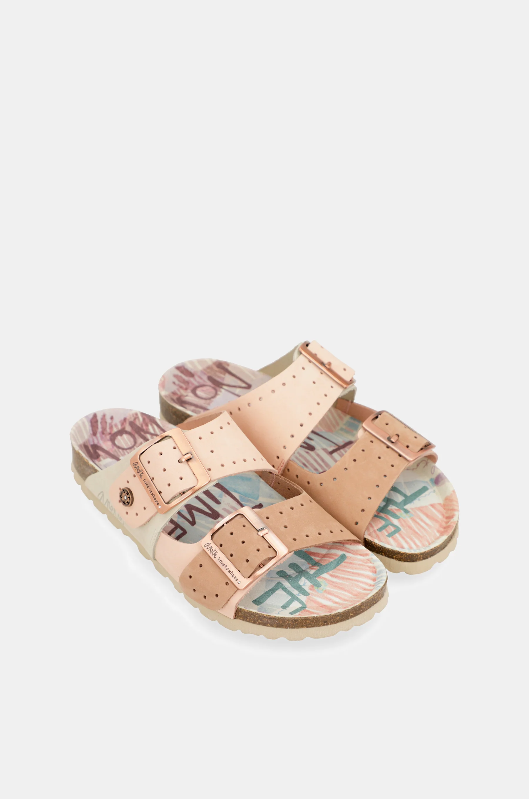 Sandalias bio de mujer Nude - Image 3