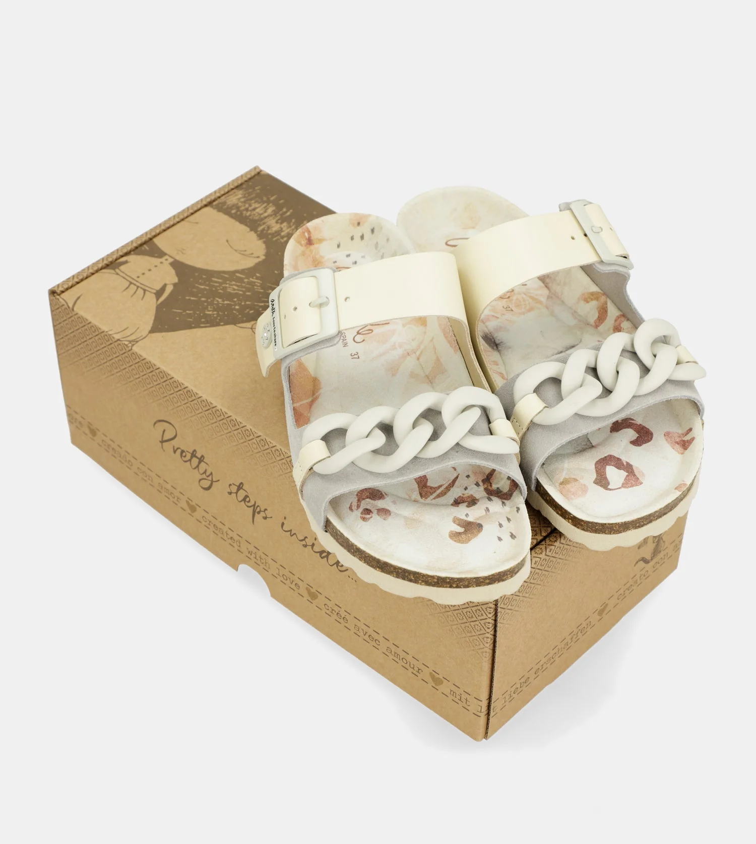 Sandalias bio eslabones gris - Image 7