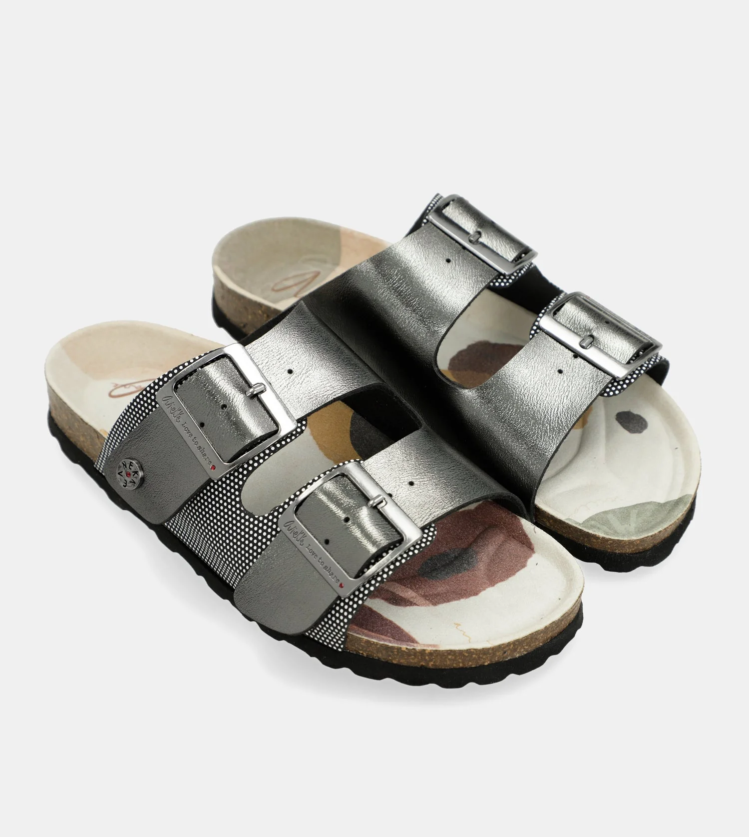 Sandalias bio negras Lunares - Image 6