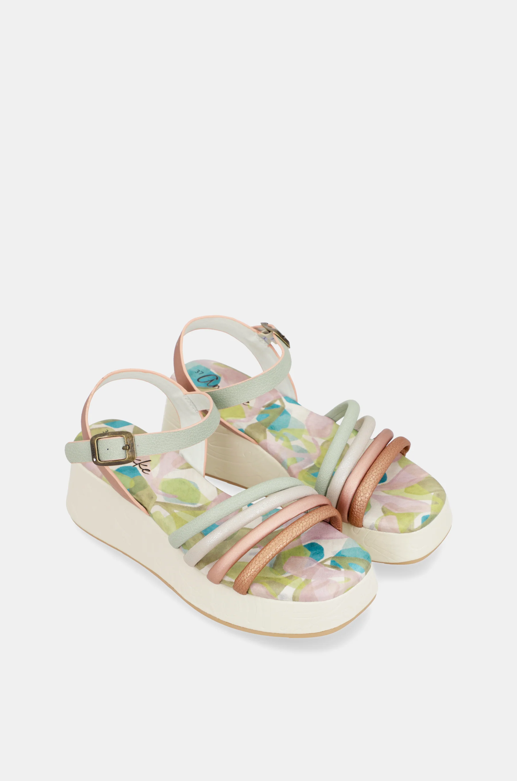 Sandalias con plataforma y tiras Bloom - Image 3
