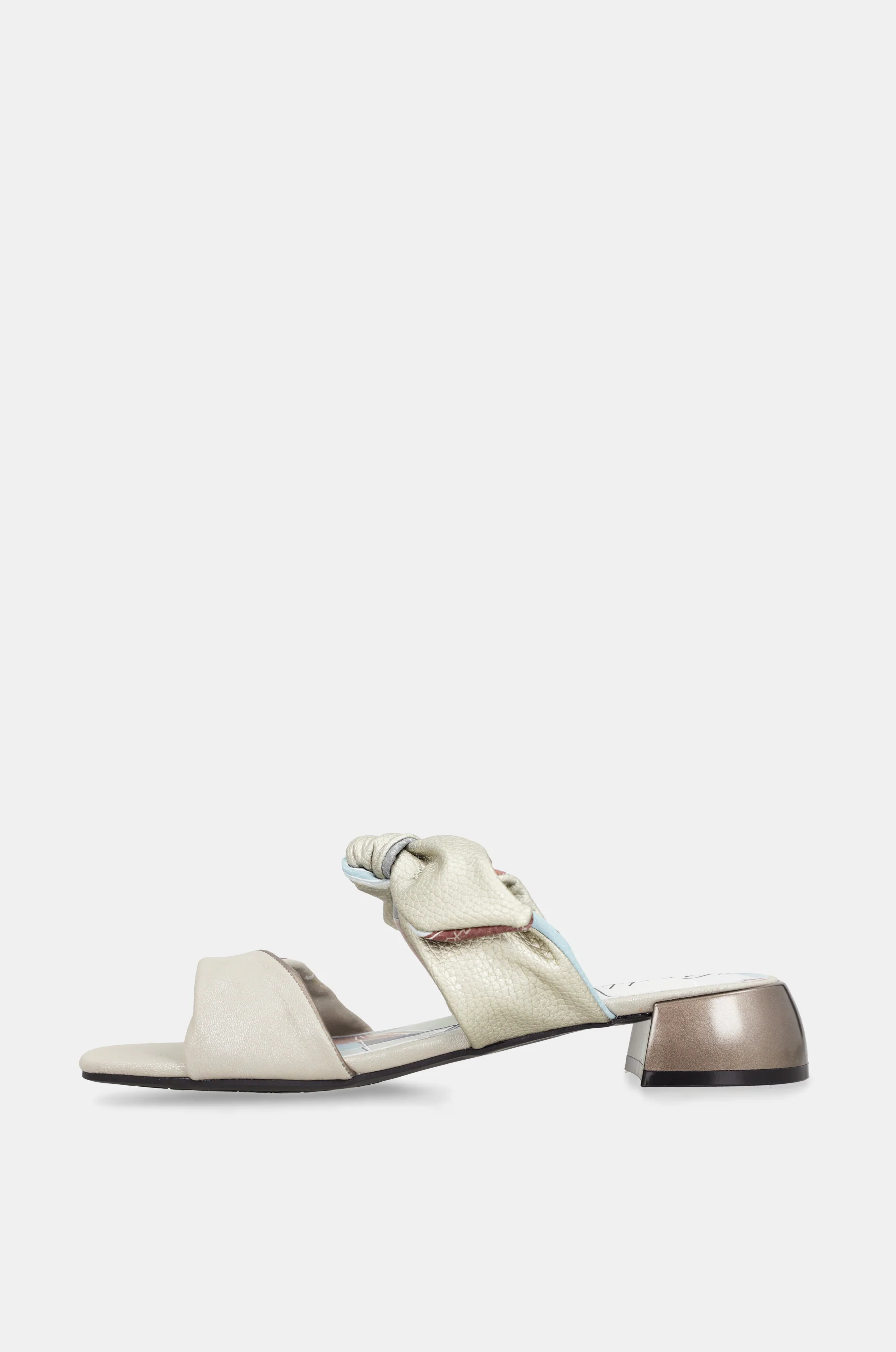 Sandalias con tacón y nudo Auralis - Image 4