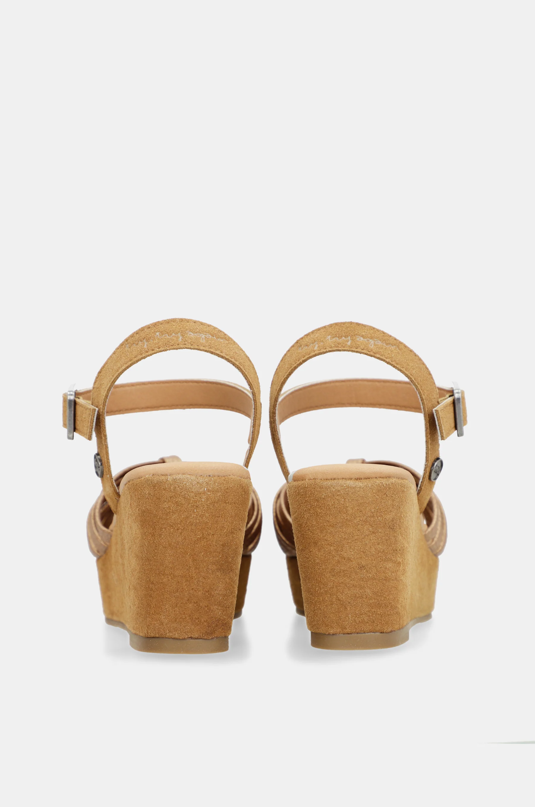 Sandalias cruzadas color canela Gaia - Image 6