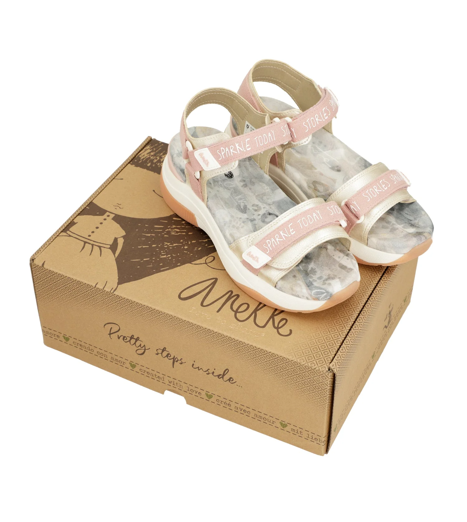 Sandalias deportivas rosa - Image 2