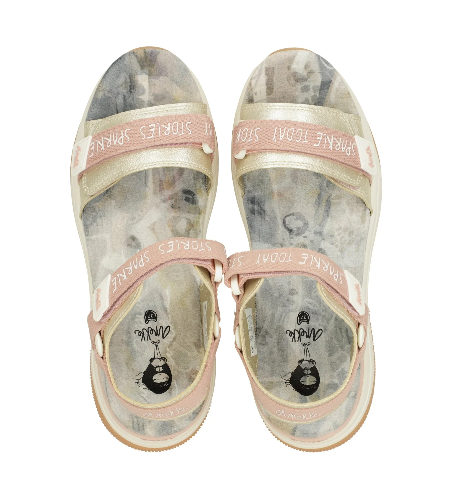 Sandalias deportivas rosa - Image 4
