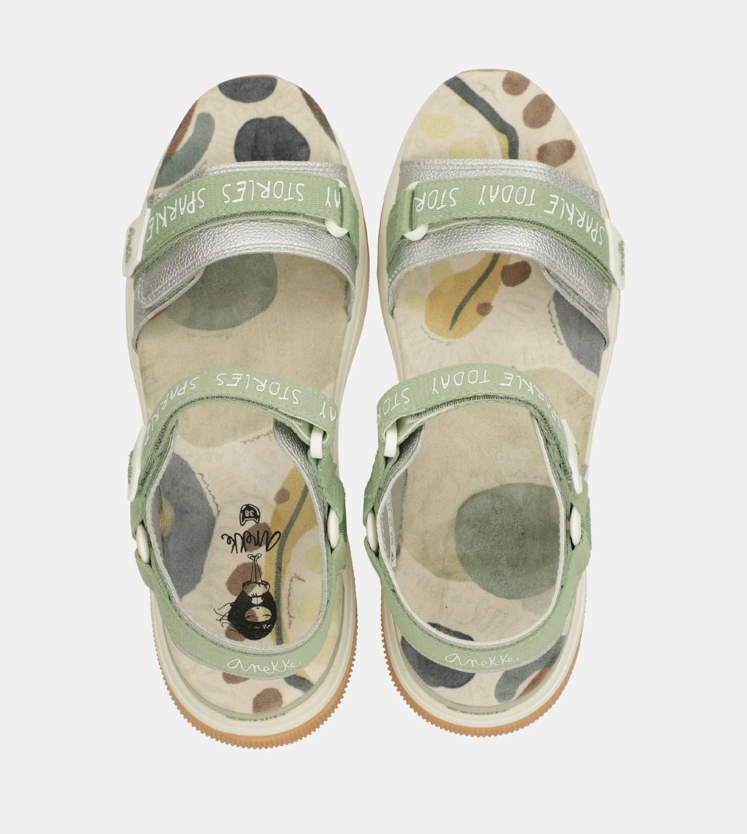 Sandalias deportivas verde - Image 4