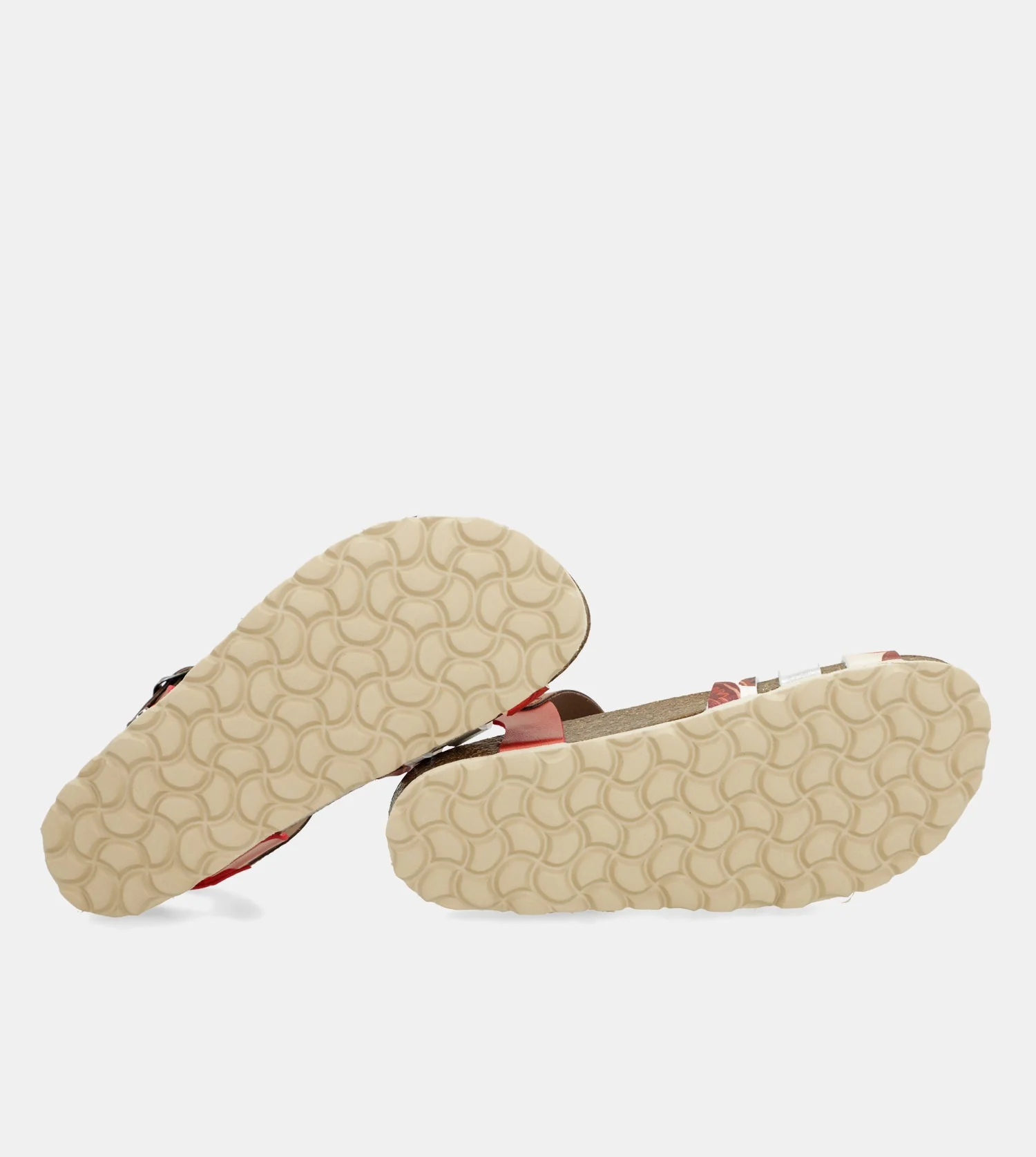 Sandalias tiras rojas Alma - Image 5