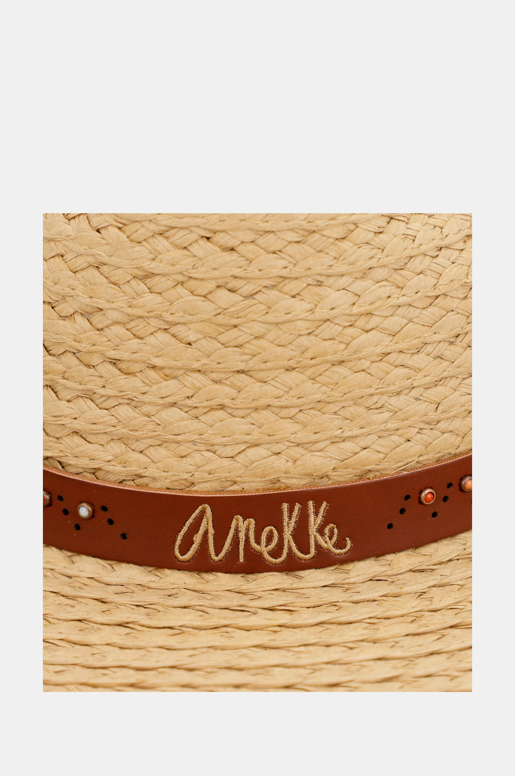 Sombrero rafia tostado - Image 5