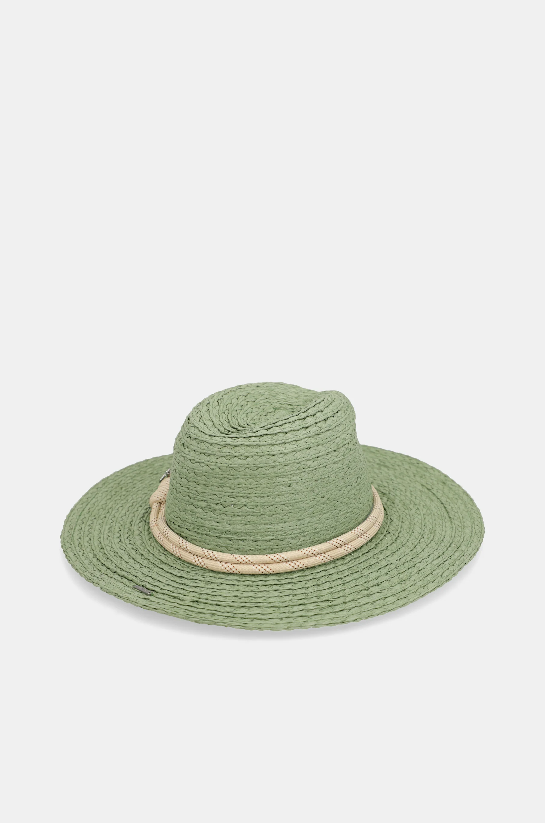 Sombrero rafia verde - Image 3