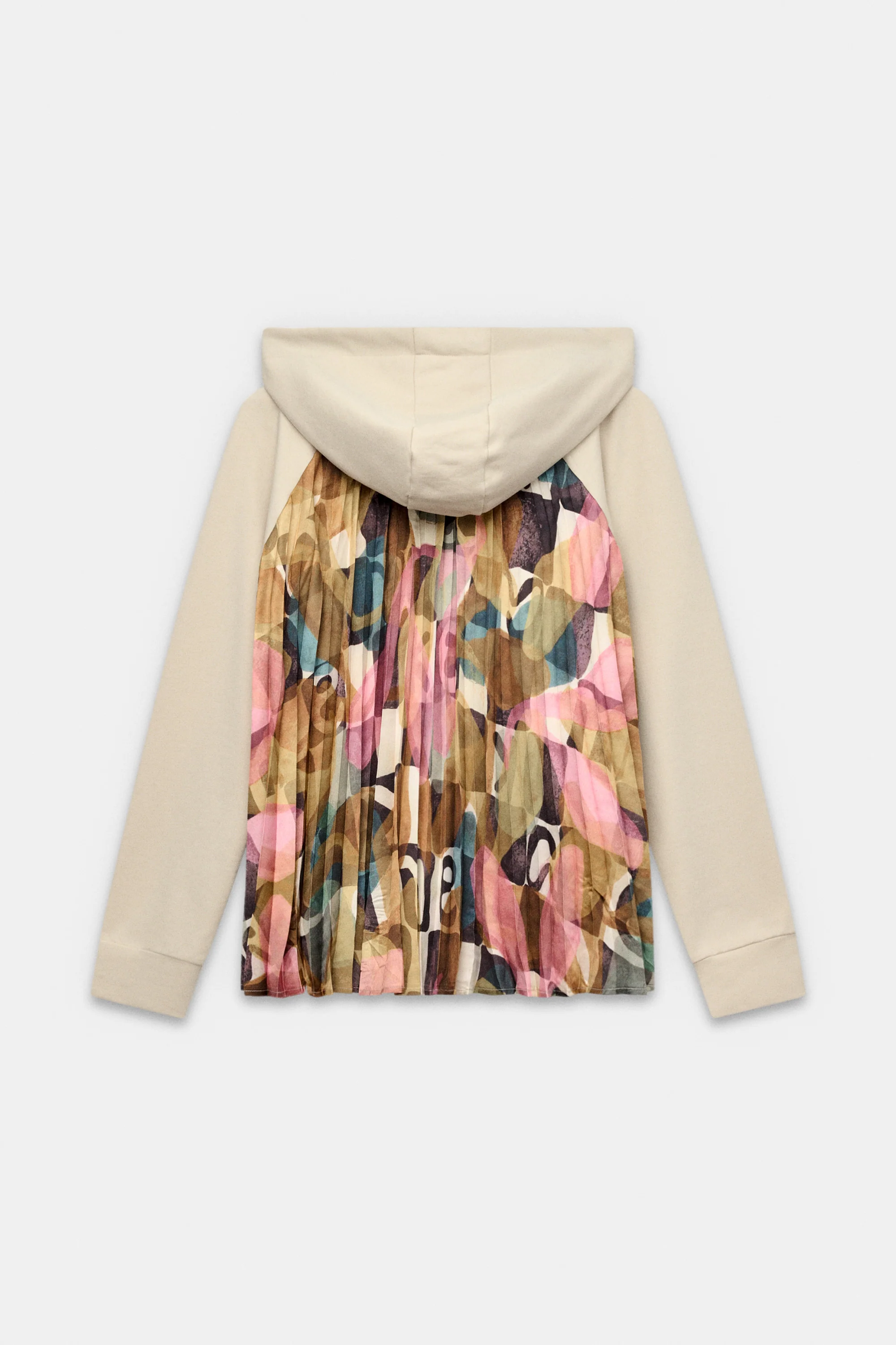 Sudadera con capucha plisada - Image 3