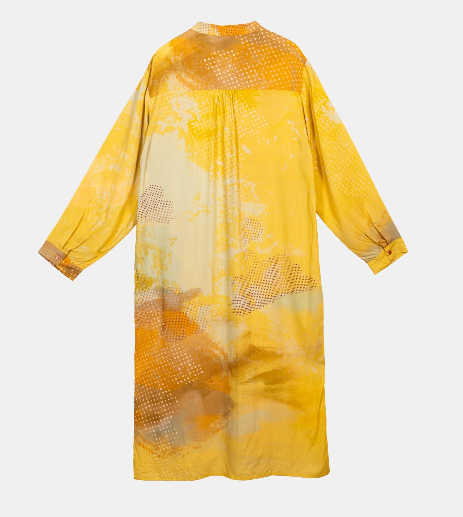Vestido camisero amarillo - Image 3