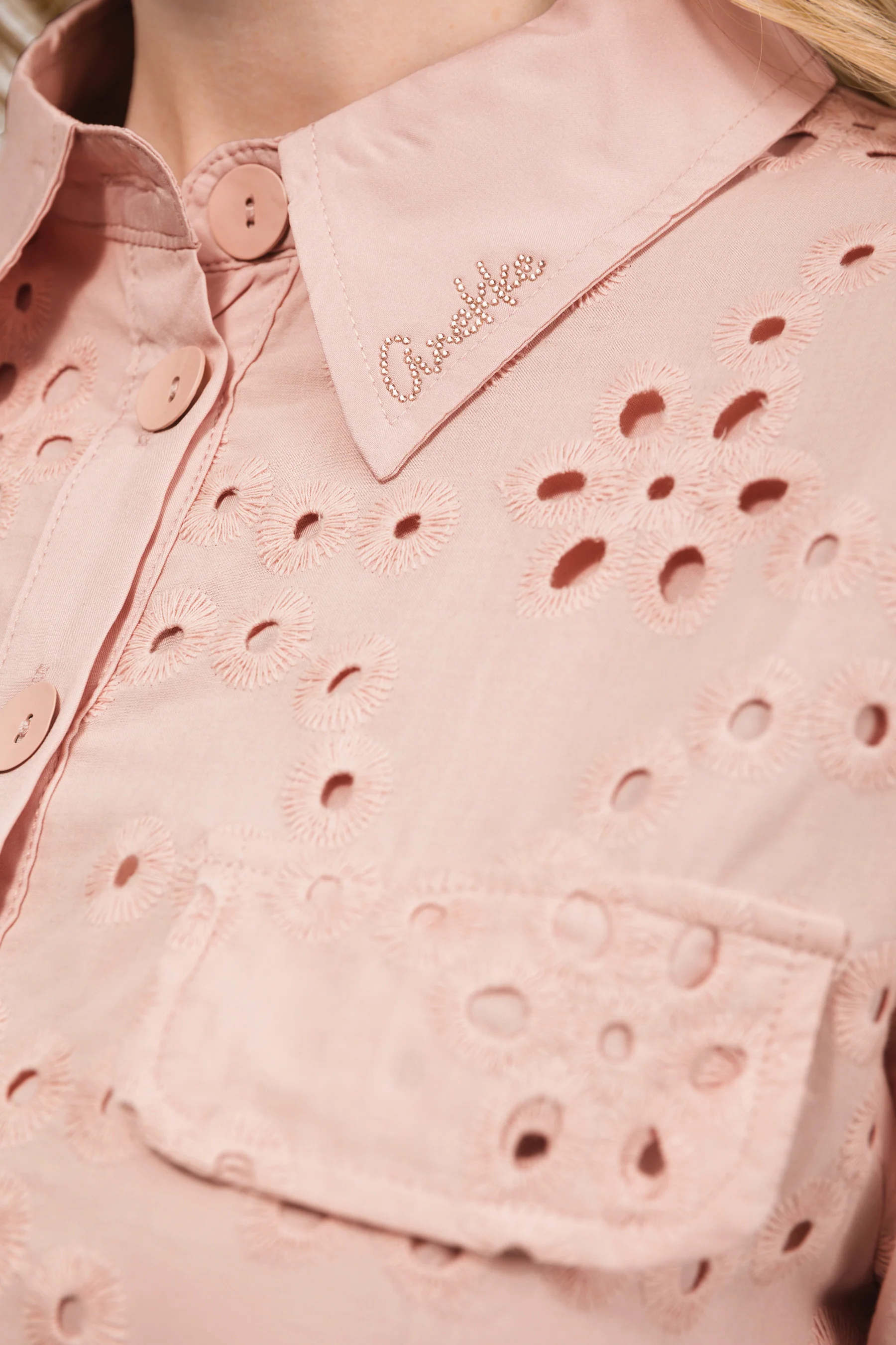 Vestido de manga larga rosa - Image 4