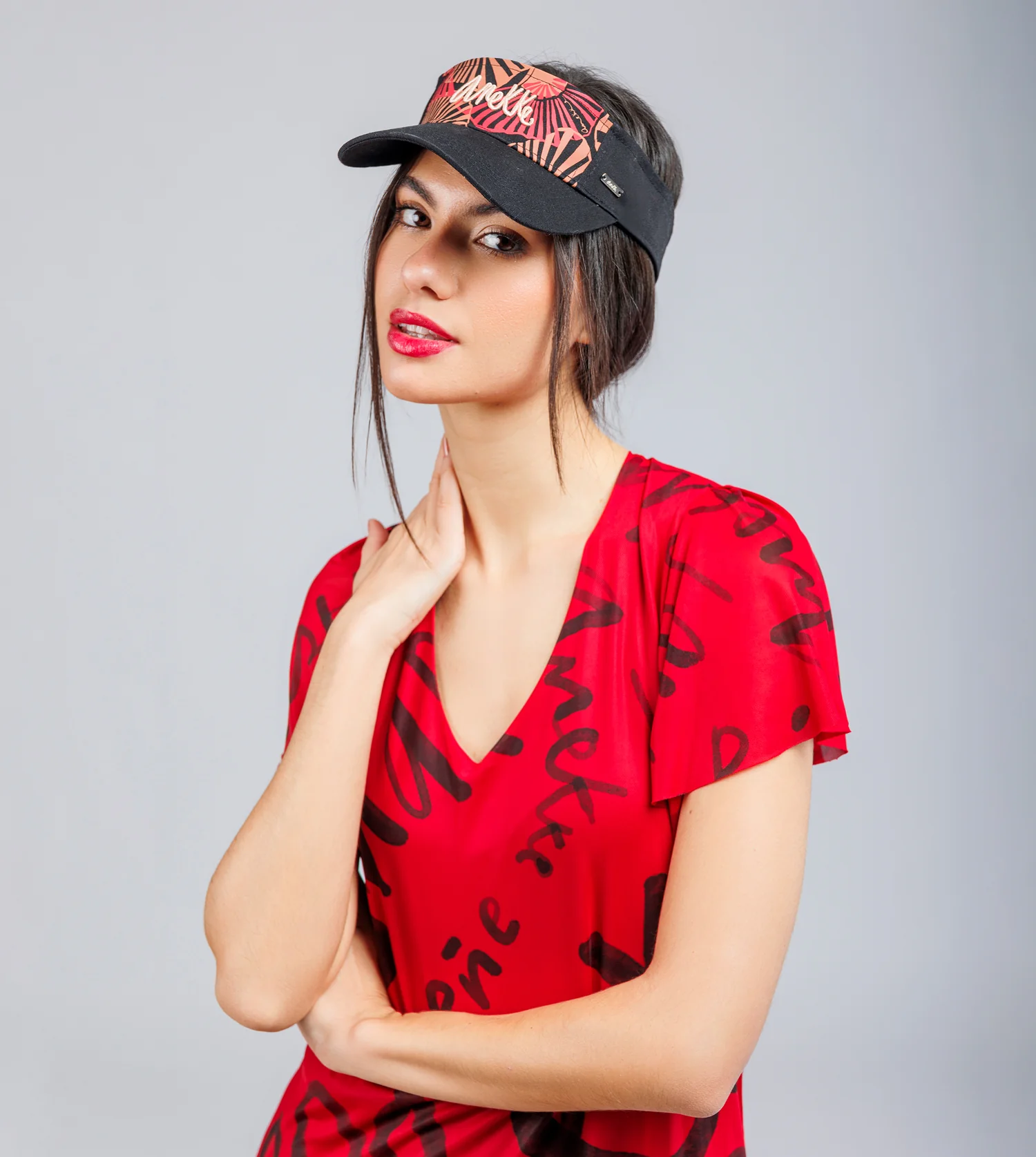 Visera negra estampada - Image 2
